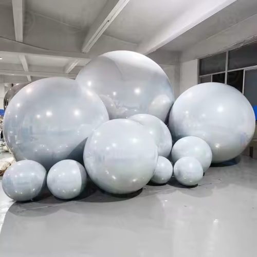 1 m balts balons